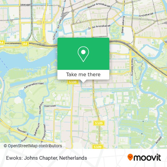 Ewoks: Johns Chapter map