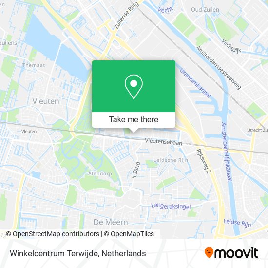 Winkelcentrum Terwijde Karte