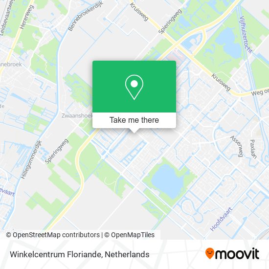 Winkelcentrum Floriande map