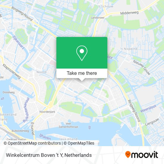 Winkelcentrum Boven 't Y map