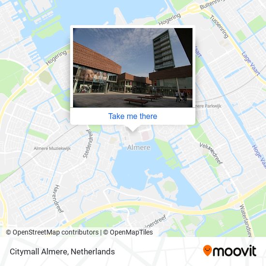 Citymall Almere map