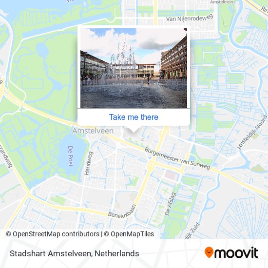 Stadshart Amstelveen Karte