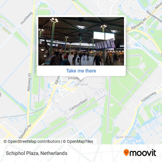 Schiphol Plaza map