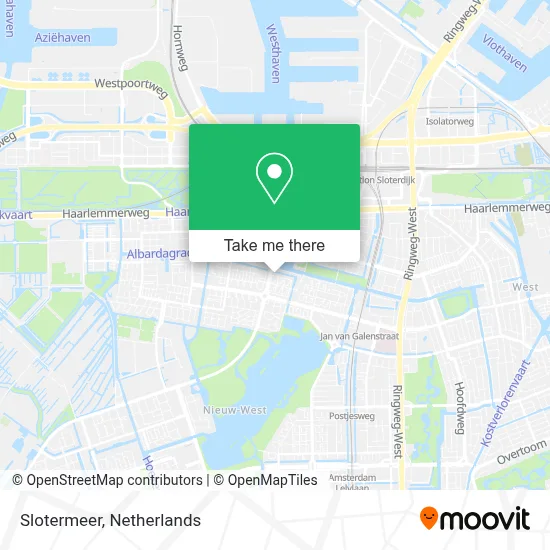 Slotermeer map