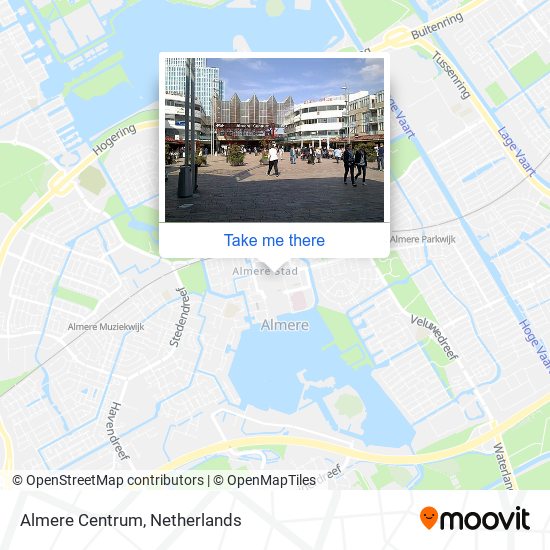 Almere Centrum map