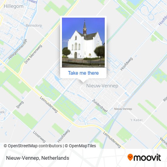 Nieuw-Vennep Karte