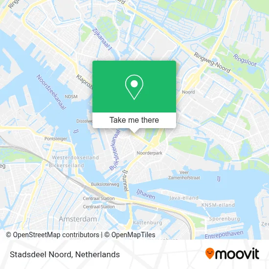 Stadsdeel Noord map