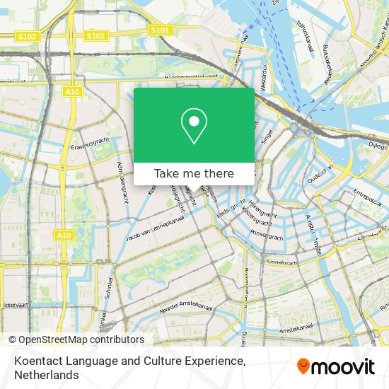 Koentact Language and Culture Experience map