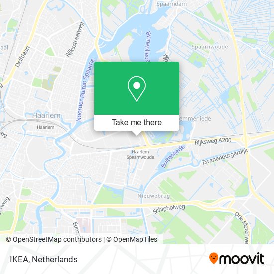 how to get to ikea in haarlem by bus train light rail or metro moovit