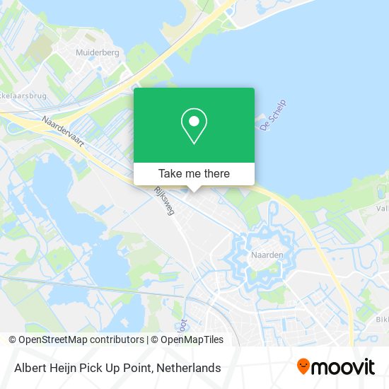 Albert Heijn Pick Up Point map