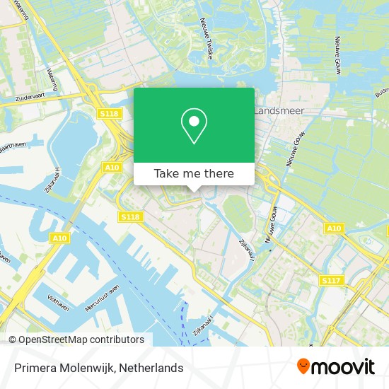 Primera Molenwijk Karte