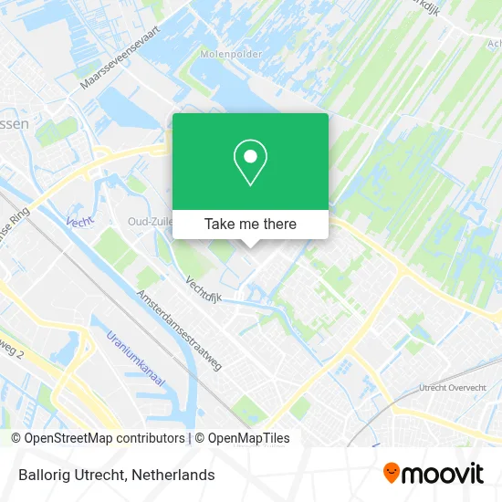 Ballorig Utrecht map