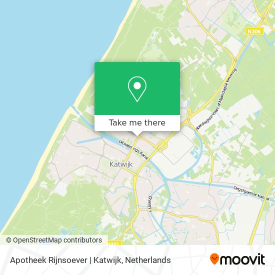 Apotheek Rijnsoever | Katwijk map