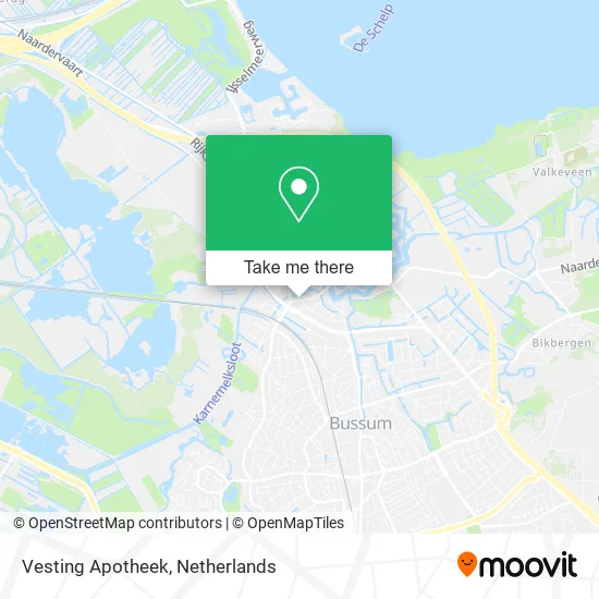 Vesting Apotheek map