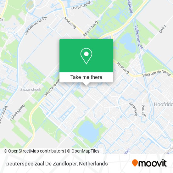 peuterspeelzaal De Zandloper map