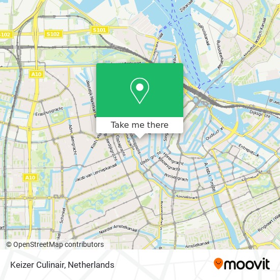 Keizer Culinair map