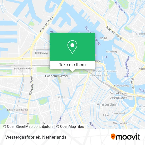 Westergasfabriek map