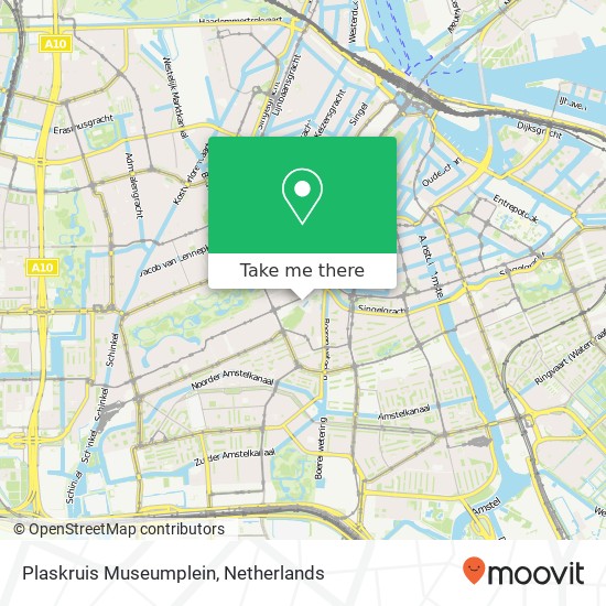 Plaskruis Museumplein map