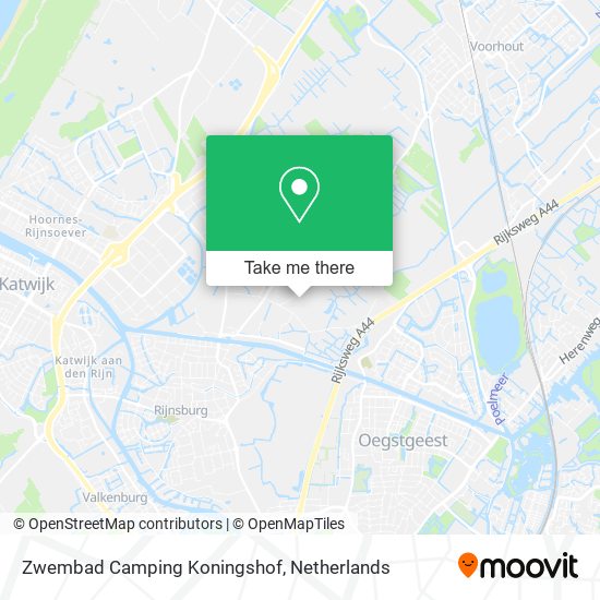 Zwembad Camping Koningshof map