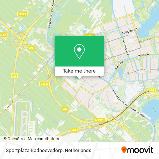 Sportplaza Badhoevedorp Karte