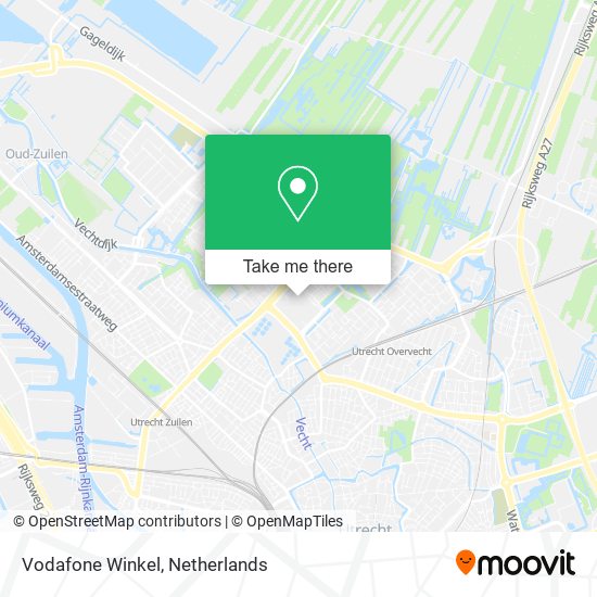 Vodafone Winkel map