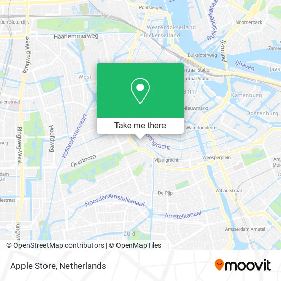 Apple Store map
