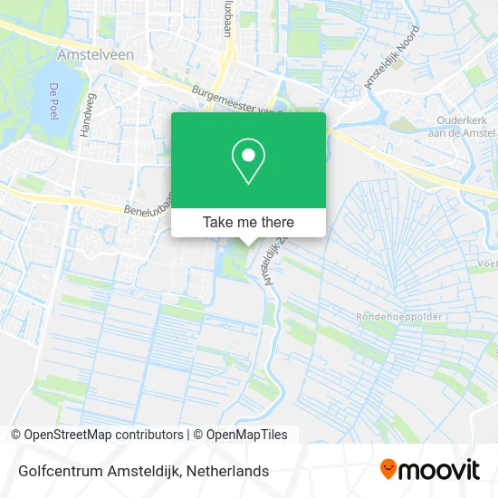 Golfcentrum Amsteldijk map