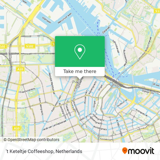 't Keteltje Coffeeshop map