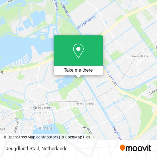 Jeugdland Stad map