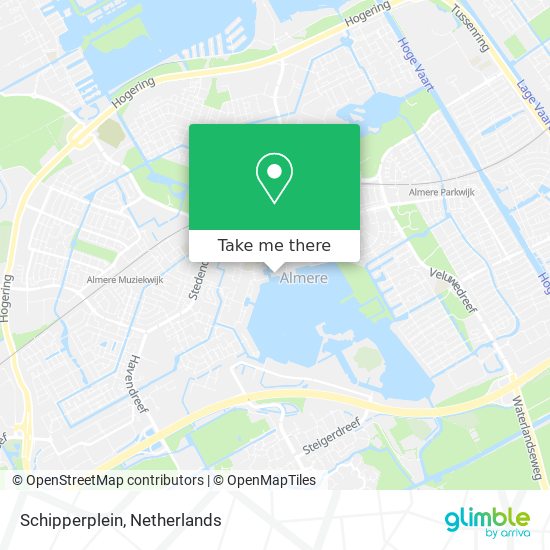 Schipperplein Karte