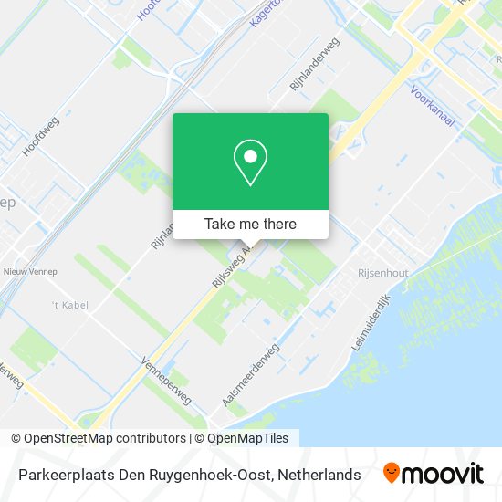 Parkeerplaats Den Ruygenhoek-Oost map