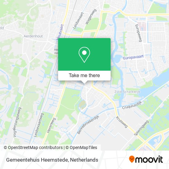 Gemeentehuis Heemstede map