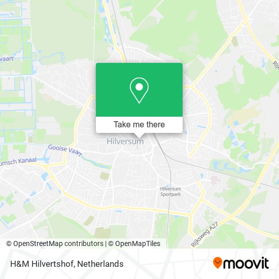 H&M Hilvertshof map