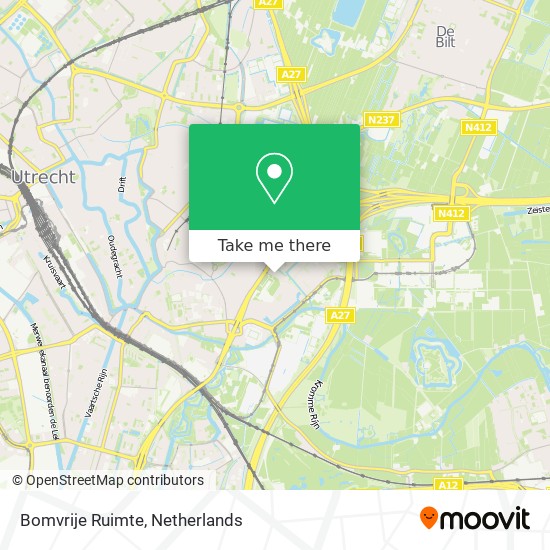 Bomvrije Ruimte map