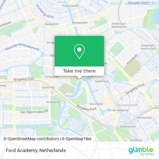 Ford Academy map