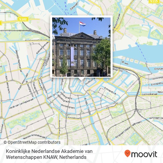 Koninklijke Nederlandse Akademie van Wetenschappen KNAW map