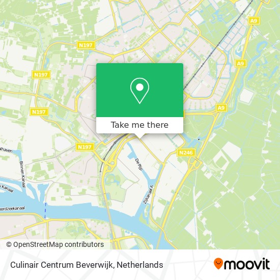 Culinair Centrum Beverwijk map