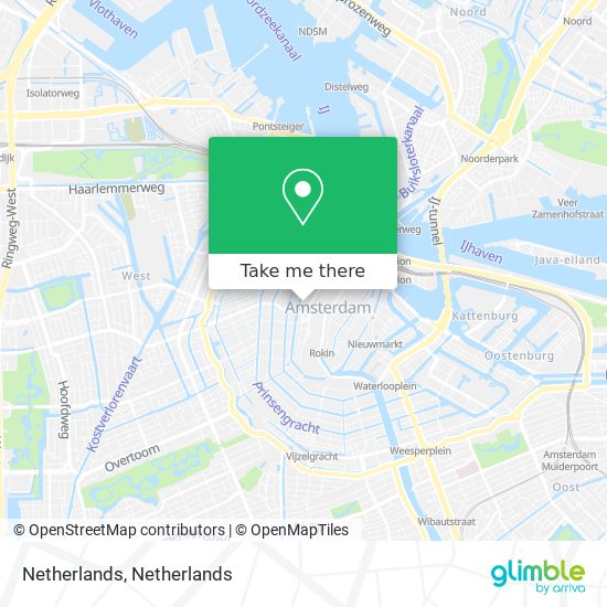 Netherlands Karte