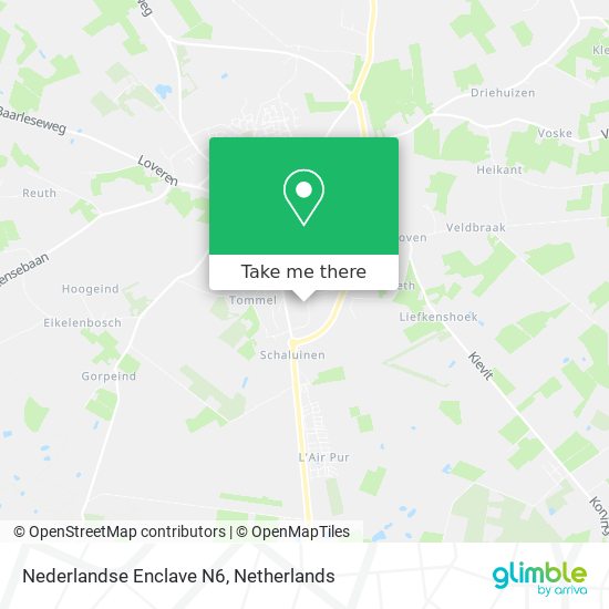 Nederlandse Enclave N6 map