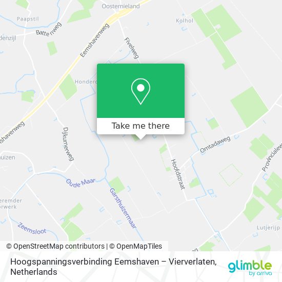 Hoogspanningsverbinding Eemshaven – Vierverlaten map