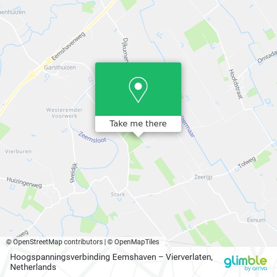 Hoogspanningsverbinding Eemshaven – Vierverlaten map