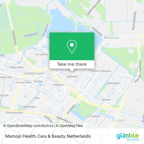 Mamojo Health, Care & Beauty map