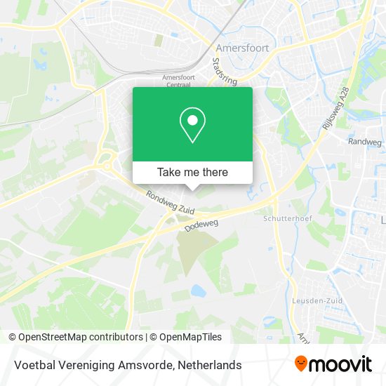 Voetbal Vereniging Amsvorde map