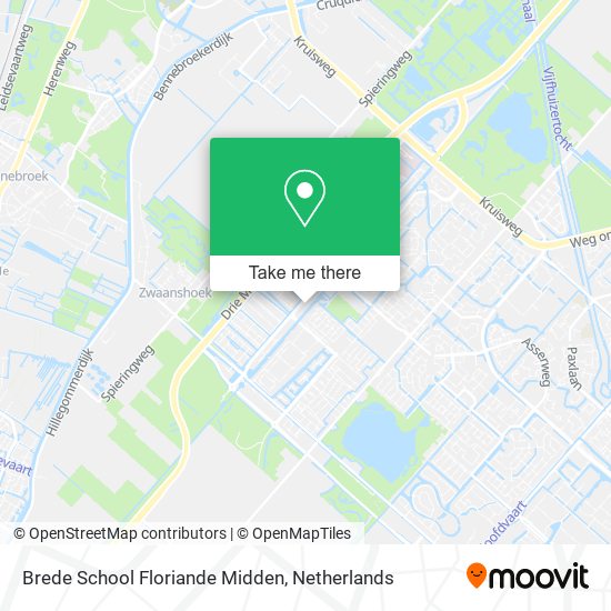 Brede School Floriande Midden map