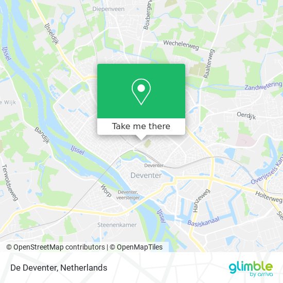 De Deventer map