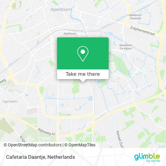 Cafetaria Daantje map