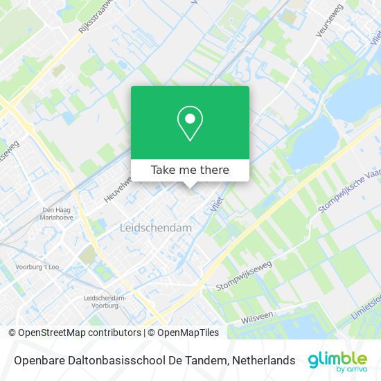 Openbare Daltonbasisschool De Tandem map