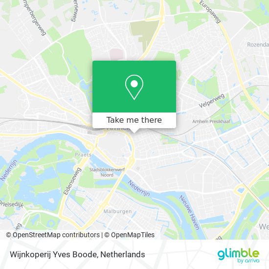 Wijnkoperij Yves Boode map