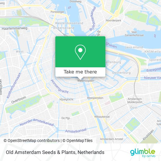 Old Amsterdam Seeds & Plants map