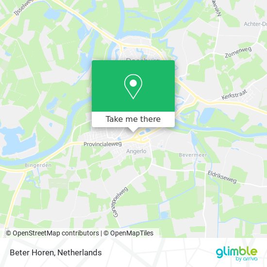 Beter Horen map